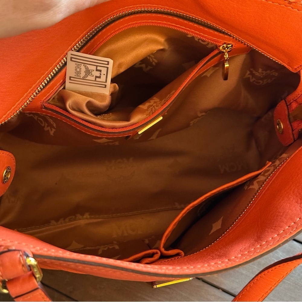 💎MCM PINK 2 WAY BAG / MINT CONDITION 💎 - Picture 11 of 16